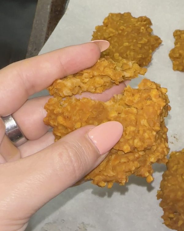 TVP Pumpkin Cookies